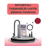 Çok Fonksiyonlu Araç, Bisiklet, Top Uyumlu Elektrikli Hava Pompası P199128s5228