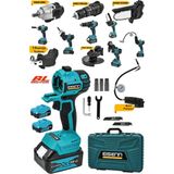 Çok Fonksiyonlu Bl Motor 6 Kafalı Set, Darbeli, Mat, Taşlama, Hava Pompası - Seçenek 1