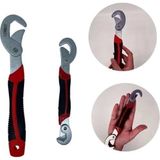 Çok Fonksiyonlu Ergonomik Ayarlanabilir Büyük Küçük Akıllı Pense Anahtar 2li Set - Renkli