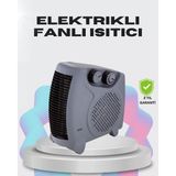 Çok Fonksiyonlu Fanlı Isıtıcı Isıtma ve Soğuk Hava Üfleme Özellikli Midastech - Çok Renkli