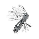 Çok Fonksiyonlu Outdoor Isviçre Kamp Cep Çakısı