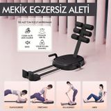 Çok Fonksiyonlu Pilates Mekik Aleti Ev Kol Üst Vücut Karın Ve Core Egzersiz Cihazı Siyah Pilates Çorabı Hediye