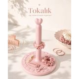 Çok Fonksiyonlu Saç Tokası ve Lastik Organizeri – Düzenleyici Stand, Takı Tepsisi - Seçenek 1