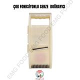 Çok Fonksiyonlu Sebze Doğrayıcı - Bej - Krem - ÇOK FONKSİYONLU