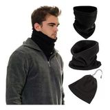 Çok Fonksiyonlu Unisex Terletmez Kumaş İpli Polar Bere Boyunluk (5332)