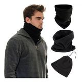 Çok Fonksiyonlu Unisex Terletmez Kumaş İpli Polar Bere Boyunluk Bx40
