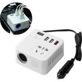 Cok Fonksıyonlu Usb Arac Invertoru 12V/24V 220V Guc Donusturucu