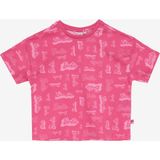 Çok Renkli Kız Çocuk Desenli Pijama Takımı BRB5SG-PJM6077 - 5 - 6 Yaş