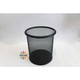 Çok Renkli Metal Masa Üstü Kalemlik - Siyah Metal - 0 - Acorn