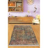 Çok Renkli Modern Dokuma Pamuk Taban Kaymaz Kilim Klm002