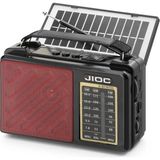 Çok Renkli Nostaljik Kamp ve Outdoor Solar Şarjli Tws Hoparlör H807BTDS