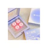 Çok Renkli Pbt Cat Keycaps Mekanik Klavye Tuş Takımı (4 Adet) – Pembe Patili Klavye Tuş Seti