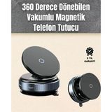 Çok Yönlü Döner Başlıklı Vakumlu Araç Telefon Standı – Sert Yollarda Stabil Kullanım Mir98387573