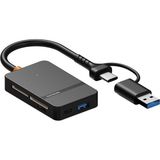 Çoklu 8in1 Sd/tf/cf/ms/m2/micro Hafıza Kart Okuyucu Adaptörü Iphone/ipad Type-C/usb Cihazları