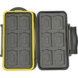 Çoklu Memory Card Case MC-SDMSD24 Hafıza Kartı Koruma Kutusu 12 Adet Sdhc ve 12 Adet Microsd Kart Için – Son Derece Su Geçirmez ve Darbeye Dayanıklı Kutu Kasa Kasa Çanta Kılıf Saklama Kutusu