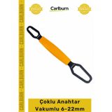 #Çokluanahtar Profesyonel Dayanıklı Paslanmaz Çelik Ergonomik Tasarım Çoklu Anahtar Vakumlu 6-22Mm