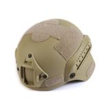Çöl Camel Koruyucu Başlık Miğfer Askeri Airsoft Paintball Kask Kırmızı