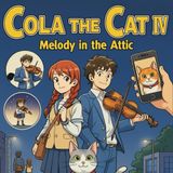 Cola the Cat IV Melody in the Attic: Coloring a story for Adults and Teens make your own style of it (Cola the Cat series. -- Coloring your own story, Band 4)