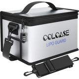 Colcase Lipo Safe Bag - Yanmaz ve Patlamaya Dayanıklı, Şifreli Kilit, Yükseltilmiş Silikon Kapl - Çok Renkli