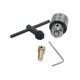 Colcolo 4 adet 0,3 4 mm mikro motor mandren sıkma anahtarı ve 1/8 inç mil bağlantı çubuğu