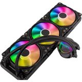 Cold 300 Intel ve Amd Destekli Rgb Fanlı Infinite Panel Cpu Işlemci 360MM Sıvı Soğutma Sistemi (Siyah)