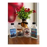 COLD BREW TREND by ugur cadirci CAM ŞİŞE 200 ML - MOTOR SERİES - 4 ADETLİ SAKLAMA ŞİŞESİ