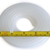 Cold & Colder Saf Silikon Boru - 1/8 "ID x 1/4" OD - Yüksek Sıcaklık Bükülmez Hortum Tüpü 500F (10 Feet)