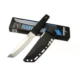 Cold Steel Aus 8A Kobun Tanto / Av Bıçağı 25Cm - Kılıflı, Kutulu, Siyah Plastik Sap