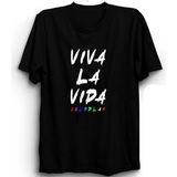 Coldplay, Viva La Vida, Rock, Metal Grup Tişörtü - Siyah