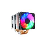 ColdPower 6p Am4 Uyumlu Am5 Uyumlu 6 Bakır Boru 3 Rgb Fan Kule Tipi Fan