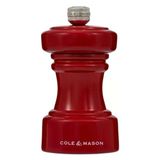 Cole & Mason Hoxton Parlak Kırmızı 104 mm Biber Değirmeni