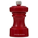 Cole & Mason Hoxton Parlak Kırmızı 104 mm Tuz Değirmeni