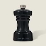 Cole & Mason Hoxton Parlak Siyah 104 mm Tuz Değirmeni