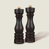 Cole & Mason London Çikolata Renkli Ahşap 220 mm Tuz ve Biber Değirmenleri