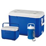 Coleman Cooler Box Combo 3'lü Set, Poly-lite 48QT + Performance Serisi 6 Kişilik Cooler + 0,5 Litre Su Matarası