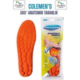 Colemens Comfort System Insoles & FOOTCARE360 - Anatomik Ayakkabı Tabanlığı Masaj Etkili Tabanlık - 42-43