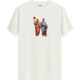 Colermi Filozof Basketbol Tişört - Ekru - 2XL