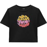 Colermi Özgür Zihin Crop - Vibrant Colors, Mental Freedom & Creativity - Yeşil - L - XL