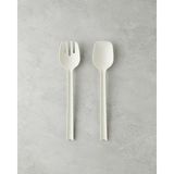 Colessa Plastik Servis Seti 28 cm Krem
