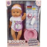 Colezium 2030121 Sunman, Boubou Altını Islatan Konuşan Bebek Seti 30 cm - (DipCamo)Charcoal-White