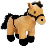 Colezium 4803 Yeleli Peluş At 25 cm -Sunman