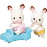 Colezium 5420 Sylvanian Families Kulaklı Tşan Ikiz Bebekleri +3 Yaş