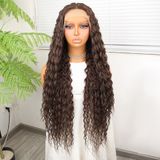 Colezium Afro Dalga Kumral Fiber Sen Tül Peruk