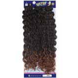 Colezium Afro Dalgası /Siyah Kahve Ombreli 1/30