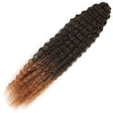 Colezium Brazilian Afro Dalgası / Siyah / Bakır Ombreli