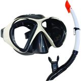 Colezium Dalış Maskesi ve Snorkel Yetişkin - 51711-BEYAZ