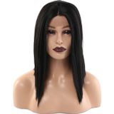 Colezium Fiber Sen Bob Kısa Tül Peruk / Siyah