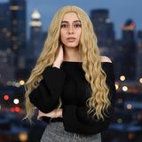 Colezium Fiber Sen Uzun Su Dalgası Peruk / Sarı