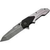 Colezium Fox A9 Gri Tanto Kamp Çakı 21CM- Yarı Otomatik, Kemerlikli
