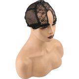 Colezium Küçük U Lace Tül Peruk Dikim Filesi / Siyah